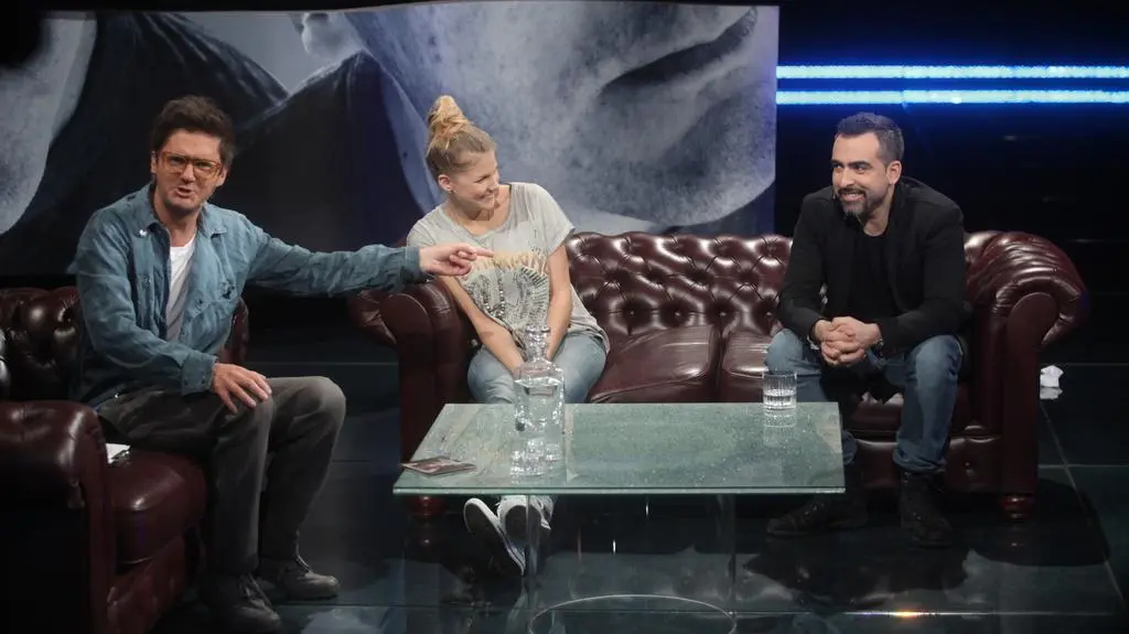 Kuba Wojewódzki, Marta Wierzbicka i Abelard Giza 