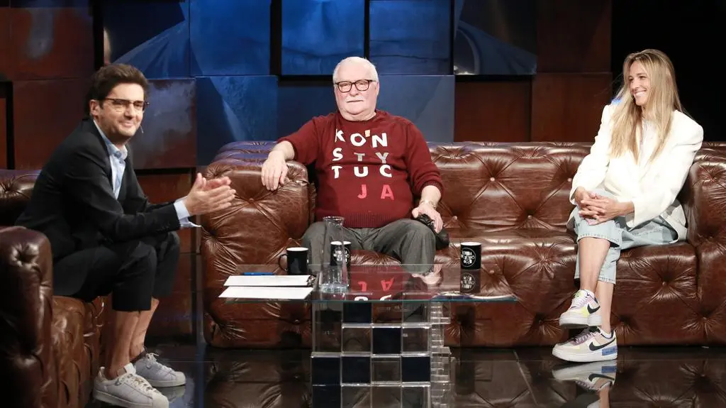 Kuba Wojewódzki: Ola Żebrowska i Lech Wałęsa