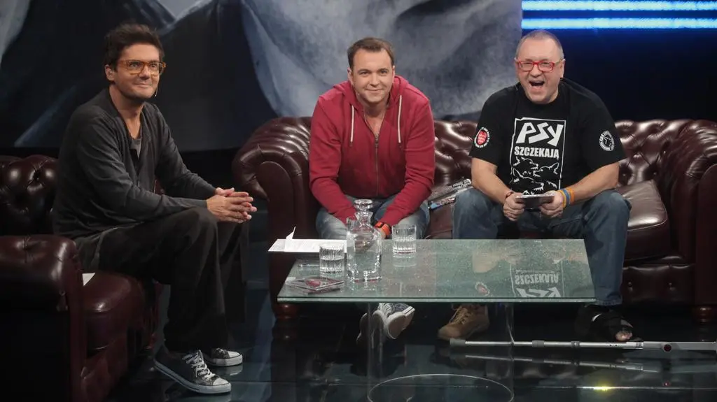 Kuba Wojewódzki, Radoslaw Liszewski i Jerzy Owsiak