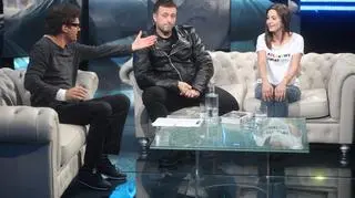 Tymon Tymański i Agnieszka Więdłocha