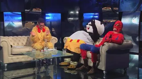 Kurczak, Panda i Spider-Man