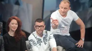 Borys Szyc i finaliści "Project Runway"