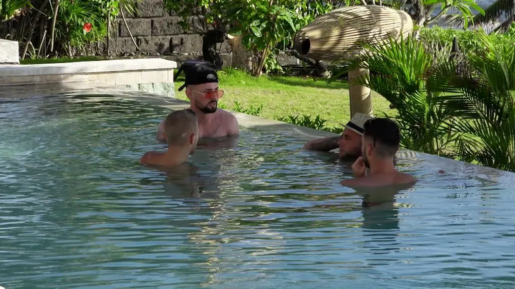 Łukasz, Blondino, Mateusz i Chris