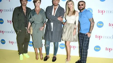 Gwiazdy "Top Model" na spotkaniu prasowym