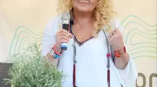 Magda Gessler na pikniku w Gdańsku