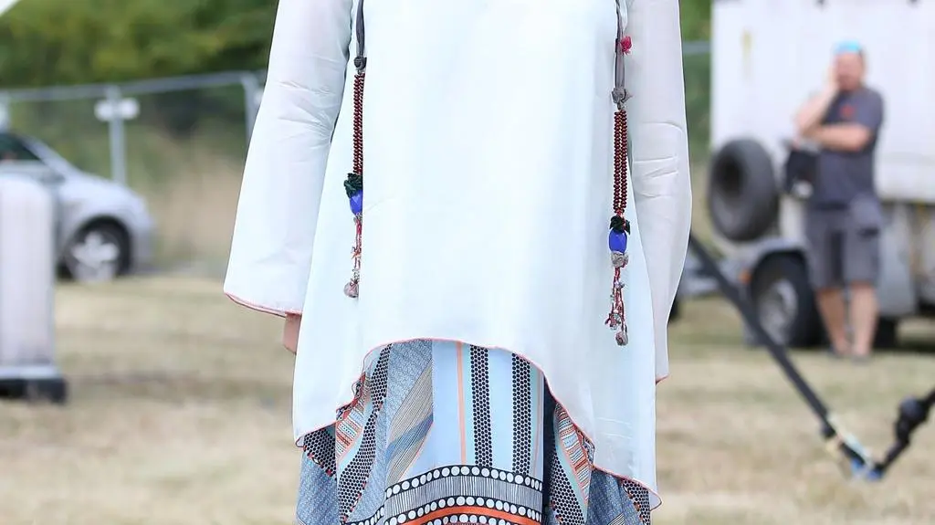 Magda Gessler na pikniku w Gdańsku