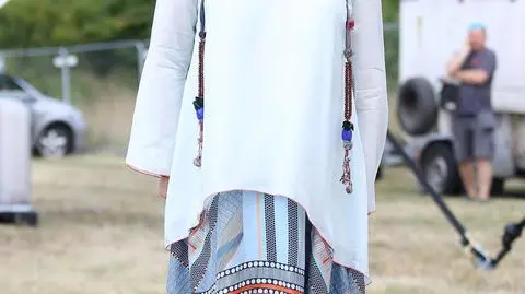 Magda Gessler na pikniku w Gdańsku