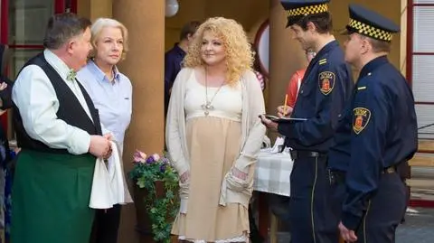 Magda Gessler w serialu "Na Wspólnej" 