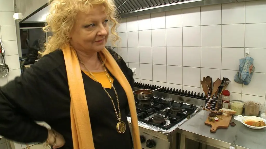 Magda Gessler w "Folklorze"