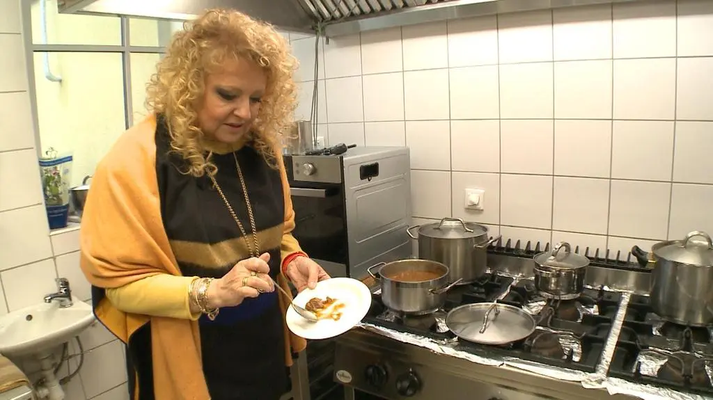 Magda Gessler w "Folklorze"