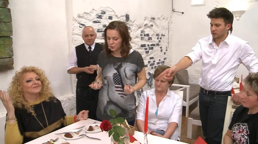 Magda Gessler w "Folklorze"