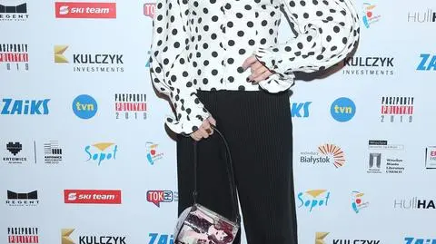Magda Mołek na rozdaniu Paszportów Polityki (14.01.2020)