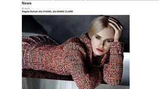 Magda Roman w sesji dla Chanel