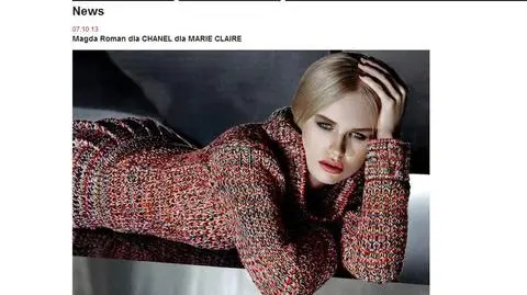 Magda Roman w sesji dla Chanel