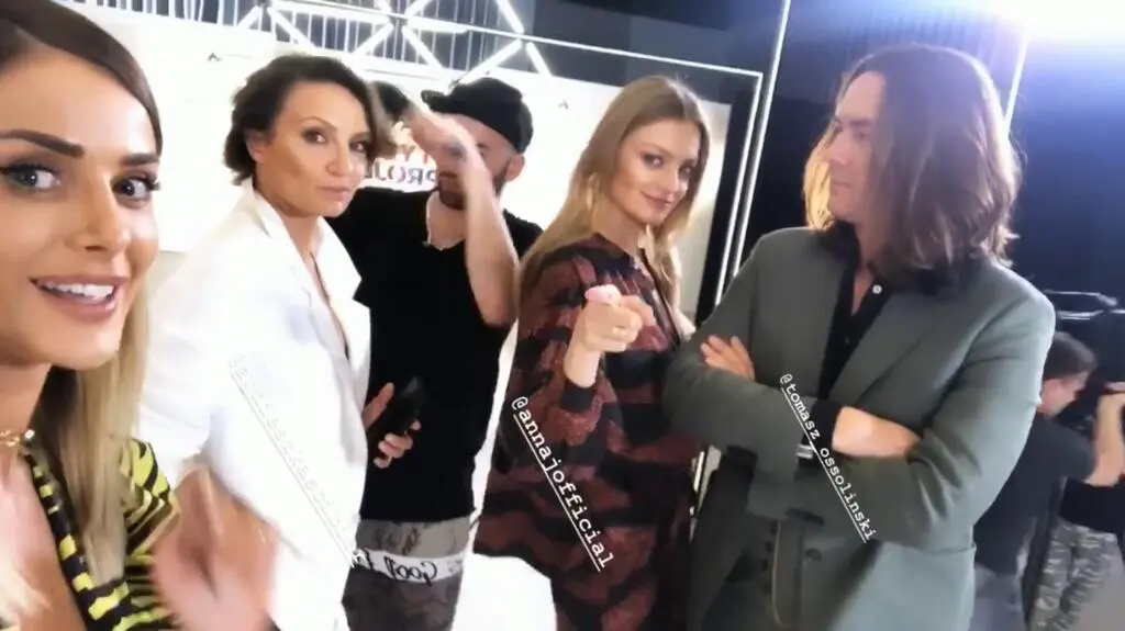 Magdalena Pieczonka, Agnieszka Ścibior, Anna Jagodzińska i Tomasz Ossoliński za kulisami "Stylowego projektu"