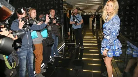 Maja Sablewska na prezentacji oferty programowej TVN Style na wiosnę 2015