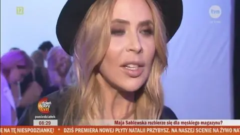 Maja Sablewska o rozbieranej sesji