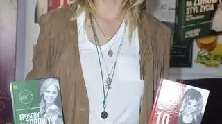 Maja Sablewska promuje swoje książki