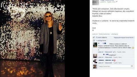 Maja Sablewska i Wojtek Mazolewski w Londynie