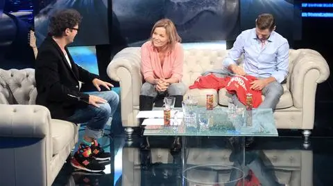 Małgorzata Foremniak i Grzegorz Krychowiak