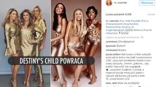 Małgorzata Rozenek, Hanna Lis i Agnieszka Szulim - jako Destiny's Child