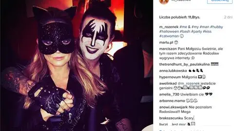 Gwiazdy "Azja Express" na Halloween party