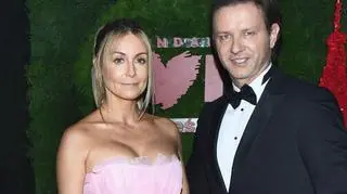 Małgorzata Rozenek-Majdan z mężem
