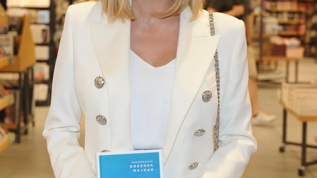 Małgorzata Rozenek-Majdan ze swoją książką