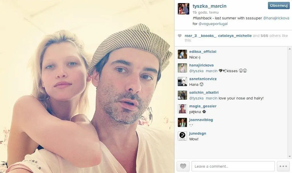 Marcin Tyszka i Hana Jirickova