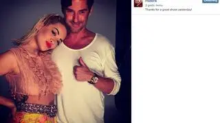 Marcin Tyszka i Rita Ora