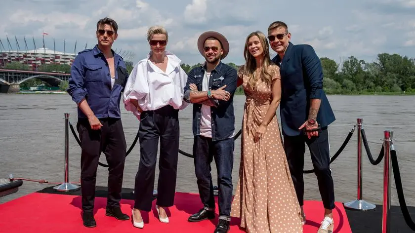 Marcin Tyszka, Kasia Sokołowska, Michał Piróg, Joanna Krupa, Dawid Woliński