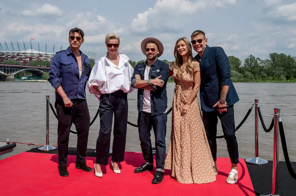Marcin Tyszka, Kasia Sokołowska, Michał Piróg, Joanna Krupa, Dawid Woliński