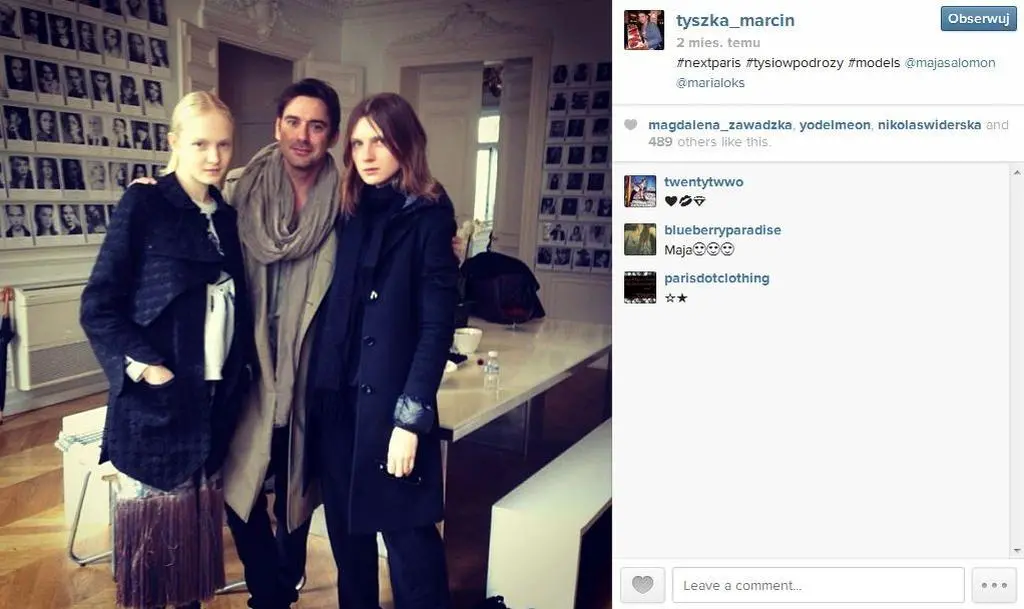 Marcin Tyszka, Maja Salomon i Maria Loks