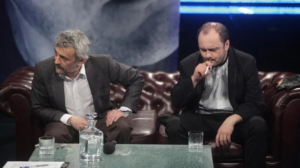 Marek Raczkowski i Arkadiusz Jakubik 