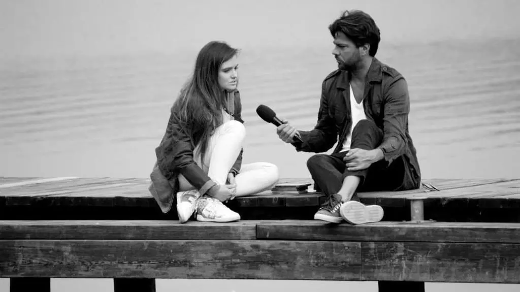 Maria Niklińska i Olivier Janiak