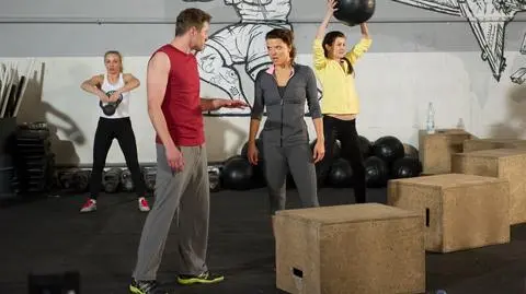 Olaf - przystojny instruktor crossfitu