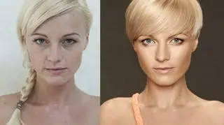 Marta Szulawiak w programie "Top Model"