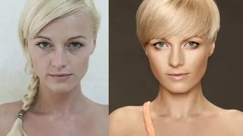 Marta Szulawiak w programie "Top Model"