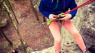 Martyna uczy córkę wspinaczki!