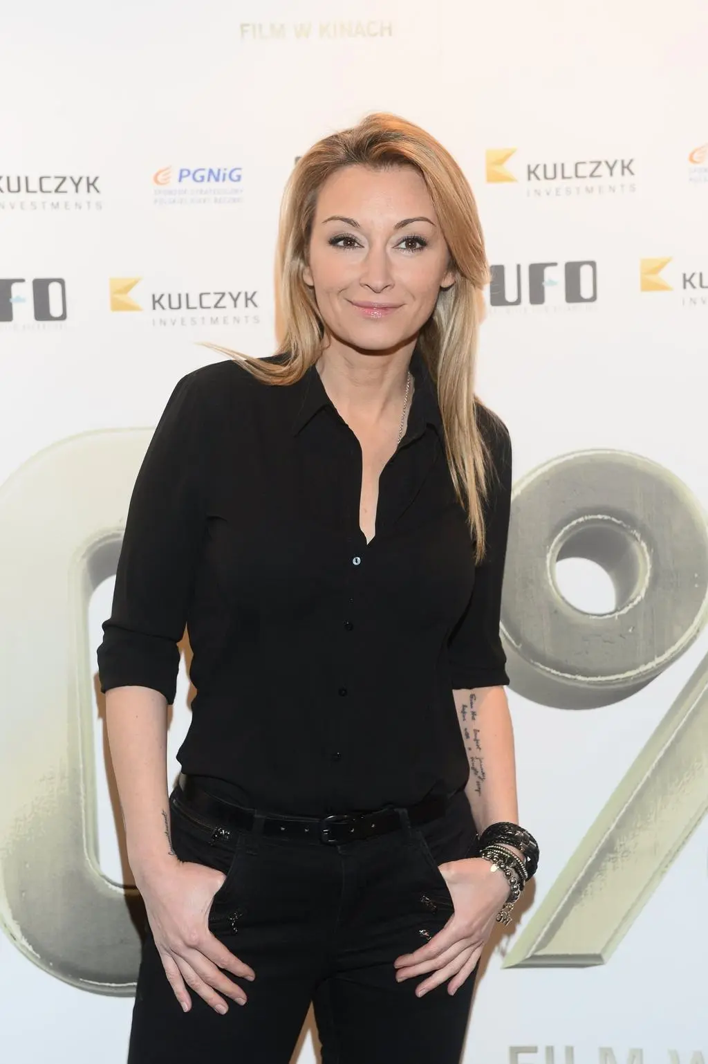 Martyna Wojciechowska na premierze filmu 110 %