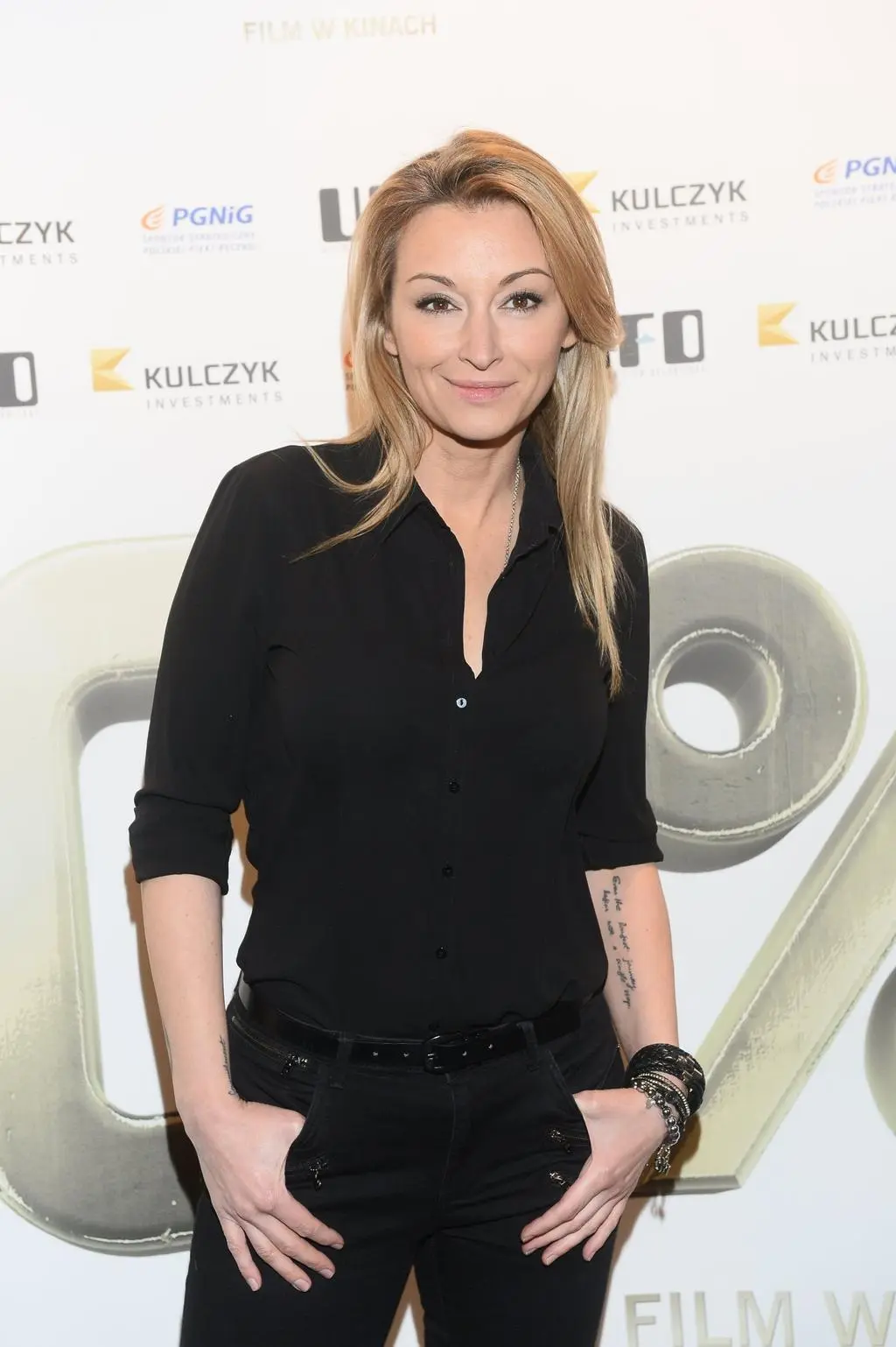Martyna Wojciechowska na premierze filmu 110 %