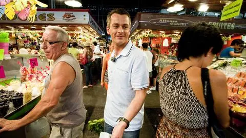 Na targu Targ La Boqueria…
