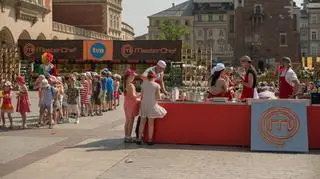 MasterChef. Zobacz co działo się na Krakowskim Rynku!