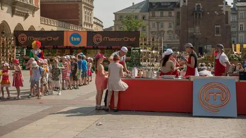MasterChef. Zobacz co działo się na Krakowskim Rynku!