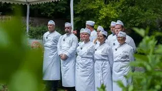Zobacz jak powstawał elegancki lunch dla dyplomatów!