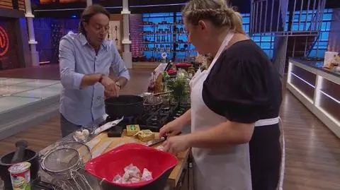 MasterChef: Pomysł dodania śledzia przez Renię