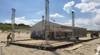Tak powstaje miasteczko "Projektu Plaża" w Świnoujściu!