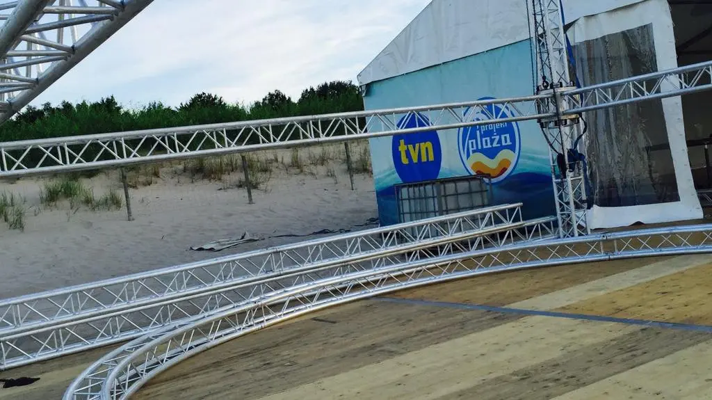 Miasteczko "Projektu Plaża" w Świnoujściu