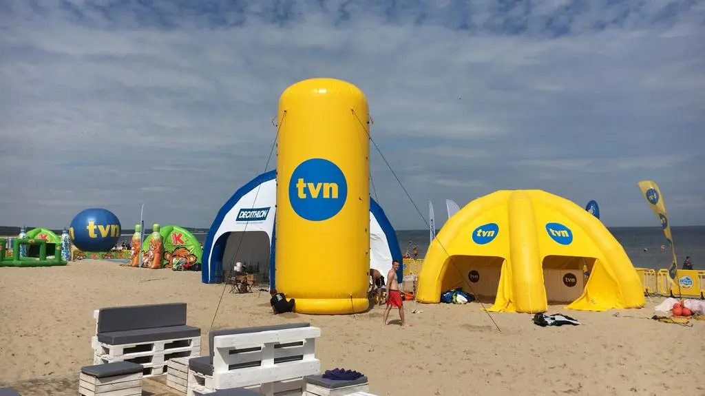 Miasteczko "Projektu Plaża" w Świnoujściu
