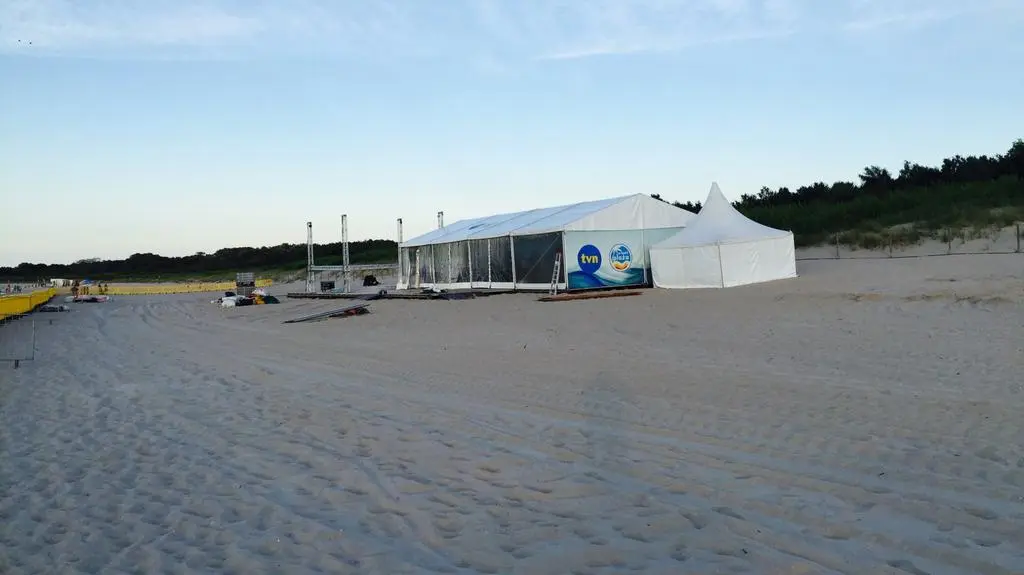 Miasteczko "Projektu Plaża" w Świnoujściu